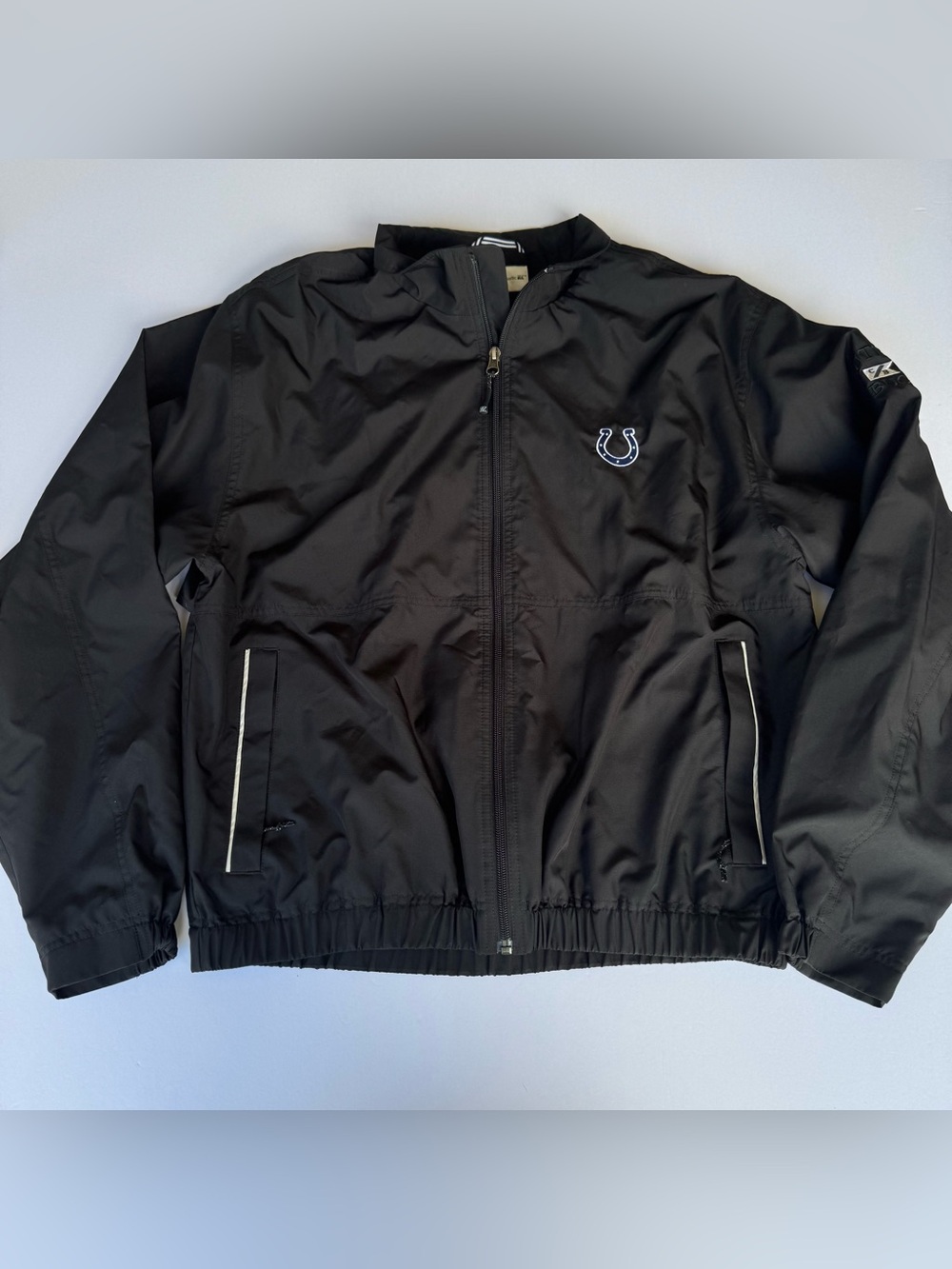 Indianapolis Colts Cutter & Buck Full-Zip Black Jacket size Medium